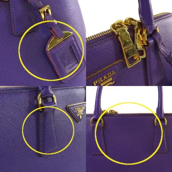 💎✨BEAUTIFUL✨💎Authentic PRADA Saffiona Lux Handbag - Picture 13 of 15